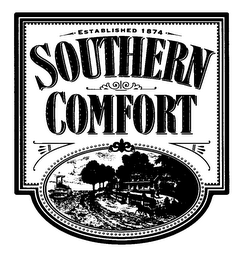 SOUTHERN COMFORT ESTABLISHED 1874 logo