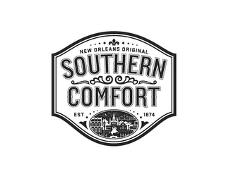 SOUTHERN COMFORT NEW ORLEANS ORIGINAL EST 1874 logo