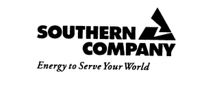 SOUTHERN COMPANY ENERGY TO SERVE YOUR WORLD logo