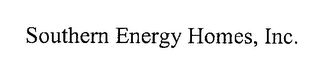 SOUTHERN ENERGY HOMES, INC. logo