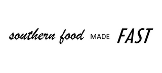SOUTHERN FOOD MADE FAST logo