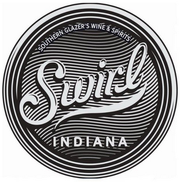 SOUTHERN GLAZER'S WINE & SPIRITS SWIRL INDIANA logo