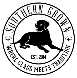 SOUTHERN GROWN WHERE CLASS MEETS TRADITION EST. 2014 logo