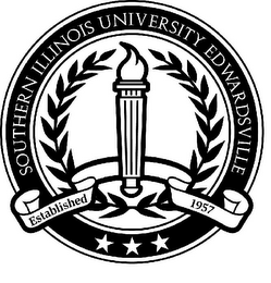 SOUTHERN ILLINOIS UNIVERSITY EDWARDSVILLE ESTABLISHED 1957 logo