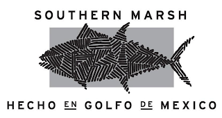 SOUTHERN MARSH HECHO EN GOLFO DE MEXICO logo