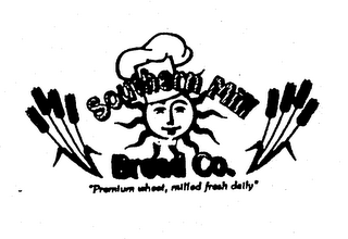 SOUTHERN MILL BREAD CO. "PREMIUM WHEAT, MILLED FRESH DAILY" logo