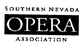 SOUTHERN NEVADA OPERA ASSOCIATION logo