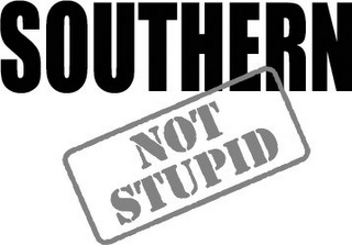 SOUTHERN NOT STUPID logo