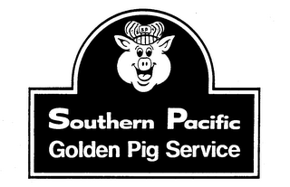 SOUTHERN PACIFIC GOLDEN PIG SERVICE logo