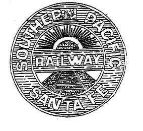 SOUTHERN PACIFIC SANTA FE RAILWAY logo