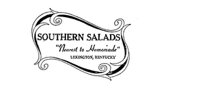 SOUTHERN SALADS "NEAREST TO HOMEMADE" LEXINGTON, KENTUCKY logo