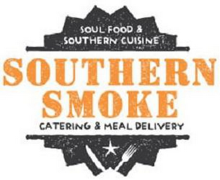 SOUTHERN SMOKE CATERING & MEAL DELIVERY SOUL FOOD & SOUTHERN CUISINE logo