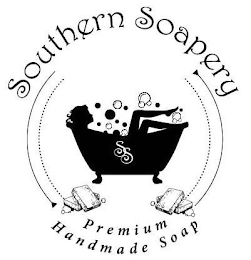 SOUTHERN SOAPERY PREMIUM HANDMADE SOAP SS logo