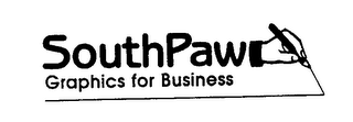 SOUTHPAW GRAPHICS FOR BUSINESS logo