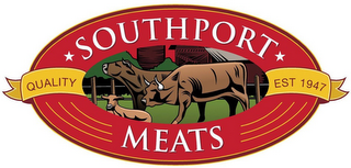 SOUTHPORT MEATS QUALITY EST 1947 logo