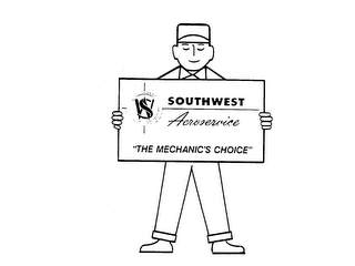 SOUTHWEST AEROSERVICE "THE MECHANIC'S CHOICE" SW logo
