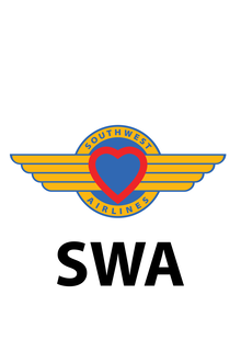 SOUTHWEST AIRLINES SWA logo