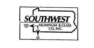 SOUTHWEST ALUMINUM & GLASS CO., INC. W S logo