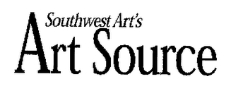 SOUTHWEST ART'S ART SOURCE logo