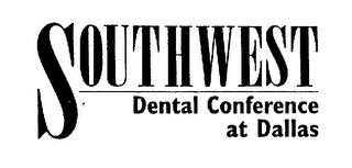 SOUTHWEST DENTAL CONFERENCE AT DALLAS logo