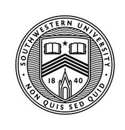 SOUTHWESTERN UNIVERSITY 1840 NON QUIS SED QUID logo