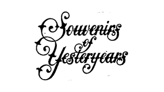 SOUVENIRS OF YESTERYEARS logo