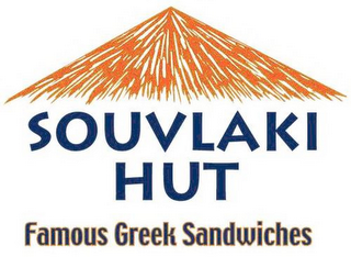 SOUVLAKI HUT FAMOUS GREEK SANDWICHES logo