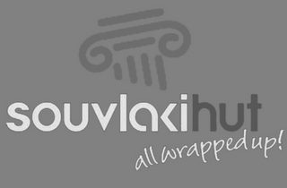 SOUVLAKIHUT ALL WRAPPED UP! logo