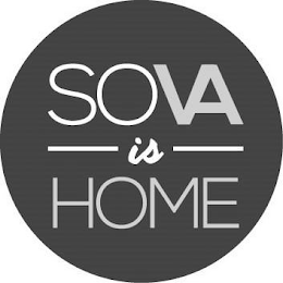 SOVA IS HOME logo