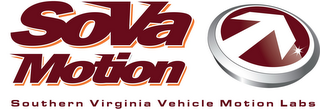 SOVA MOTION SOUTHERN VIRGINIA VEHICLE MOTION LABS logo