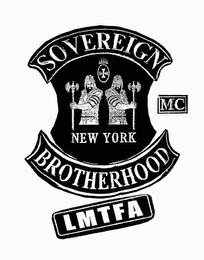 SOVEREIGN BROTHERHOOD MC NEW YORK LMTFA logo