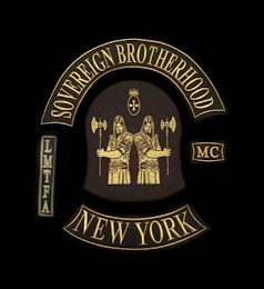 SOVEREIGN BROTHERHOOD  NEW YORK LMTFA MC logo