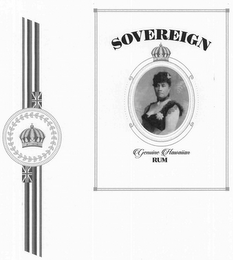 SOVEREIGN GENUINE HAWAIIAN RUM logo