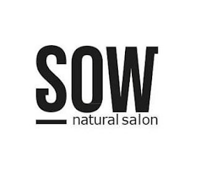 SOW NATURAL SALON logo