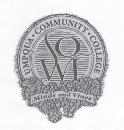 SOWI UMPQUA · COMMUNITY · COLLEGE MINDS AND VINES logo