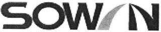 SOWN logo