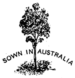 SOWN IN AUSTRALIA logo
