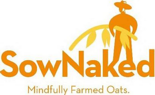 SOWNAKED MINDFULLY FARMED OATS. logo