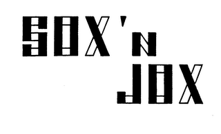 SOX'N JOX logo