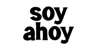 SOY AHOY logo