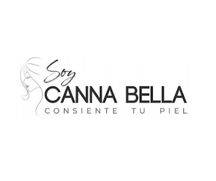 SOY CANNA BELLA CONSIENTE TU PIEL logo