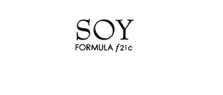 SOY FORMULA F21C logo