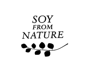 SOY FROM NATURE logo