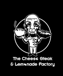 S.O.Y. THE CHEESE STEAK & LEMONADE FACTORY logo