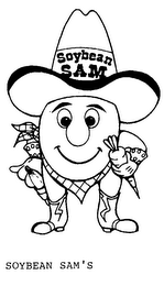 SOYBEAN SAM SOYBEAN SAM'S logo