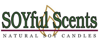 SOYFUL SCENTS NATURAL SOY CANDLES logo