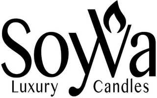 SOYVA LUXURY CANDLES logo