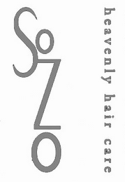 SOZO HEAVENLY HAIR CARE logo
