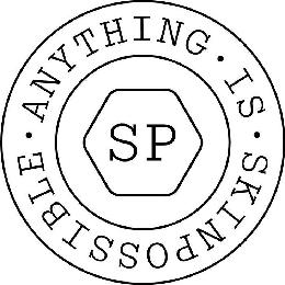 SP ANYTHING IS SKINPOSSIBLE logo