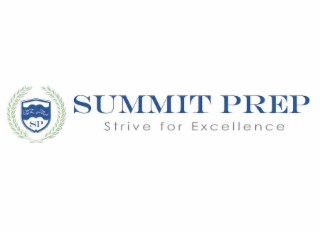 SP CRESCAT SCIENTIA VITA EXCOLATUR SUMMIT PREP STRIVE FOR EXCELLENCE logo